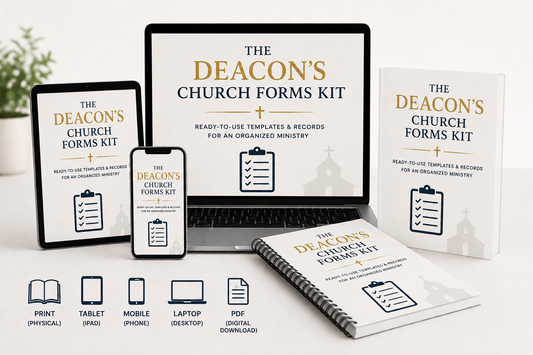 The Deacon's Church Forms Kit